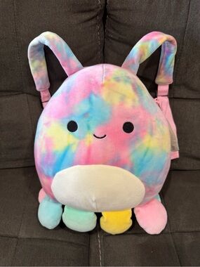 Squishmallows 12" octopus backpack
